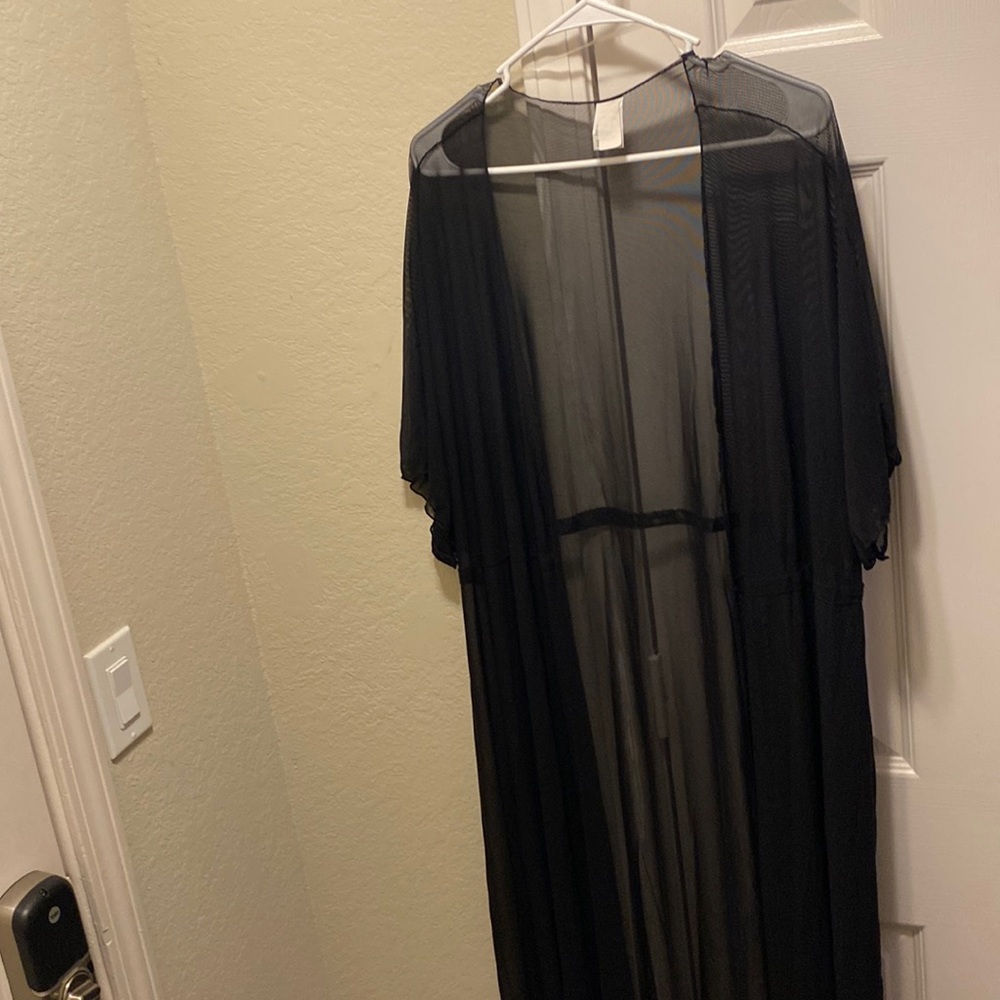 Shear black cover up